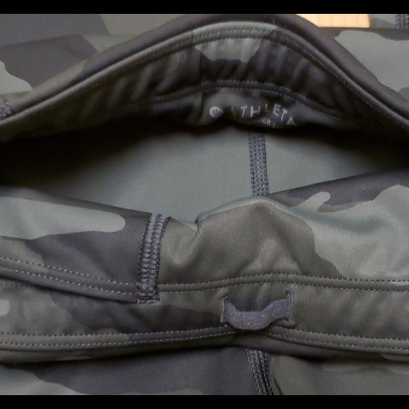 ATHLETA Camo Contender 7/8 Tight Leggings Gray Camouflage - Picture 6 of 7